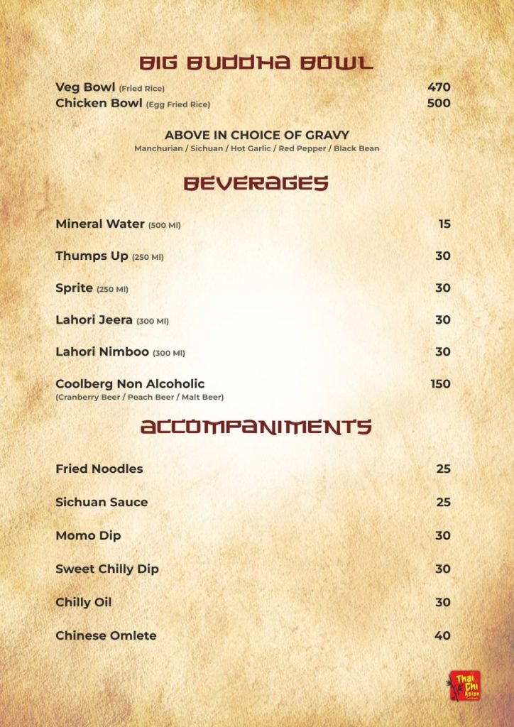 Thai Chi Asian Cuisine
